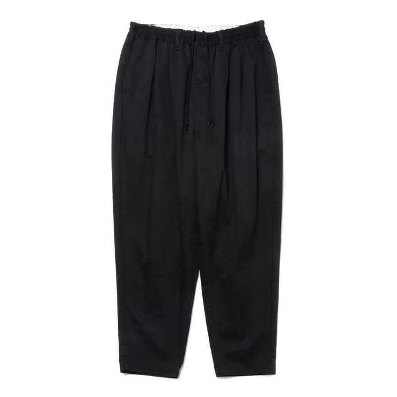 COOTIE　「T/C 2 Tuck Easy Ankle Pants 」 COOTIE PRODUCTIONS - T/C 2 Tuck Easy Ankle Pants / Black