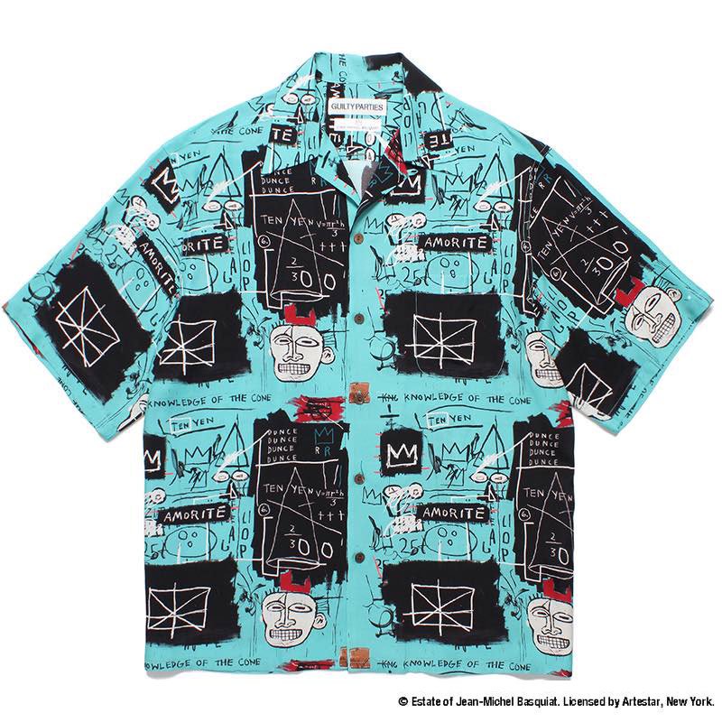 JEAN-MICHEL BASQUIAT / HAWAIIAN SHIRT (TYPE-2) | WACKO MARIA ...