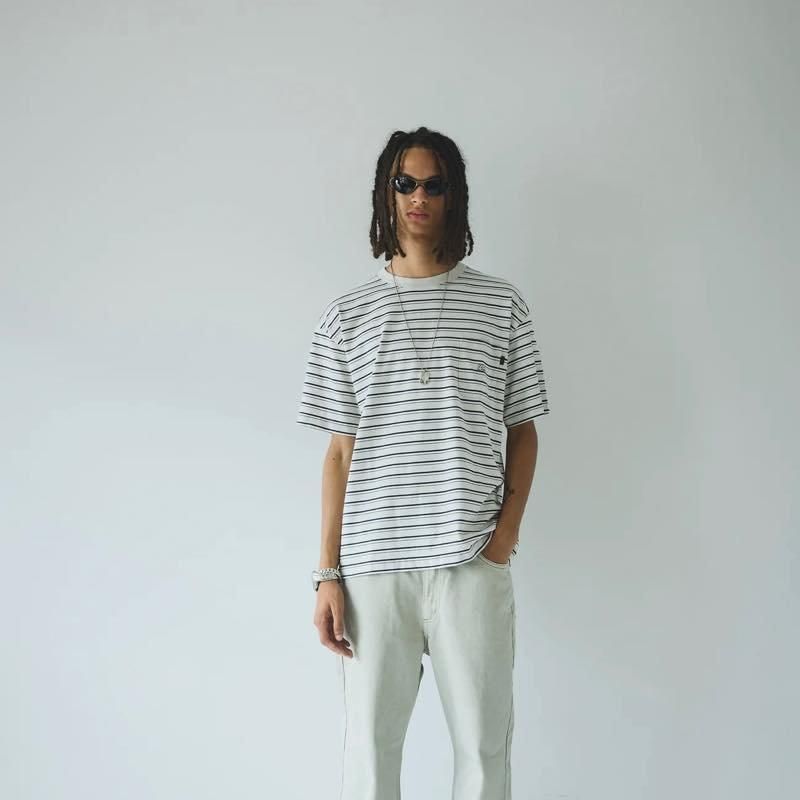 SEDAN ALL-PURPOSE Striped S/S Pocket Tee