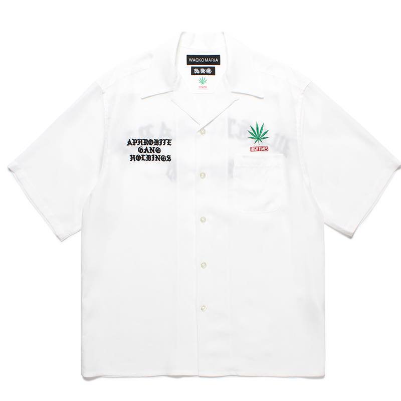 舐達麻 / HIGHTIMES / 50'S OPEN COLLAR SHIRT | WACKO MARIA - ワコマリア | Specs  ONLINE STORE