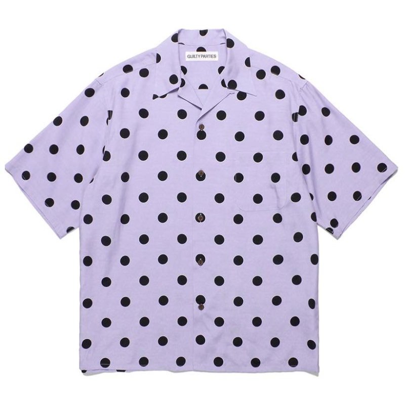 DOTS OPEN COLLAR SHIRT | WACKO MARIA - ワコマリア | Specs ONLINE STORE