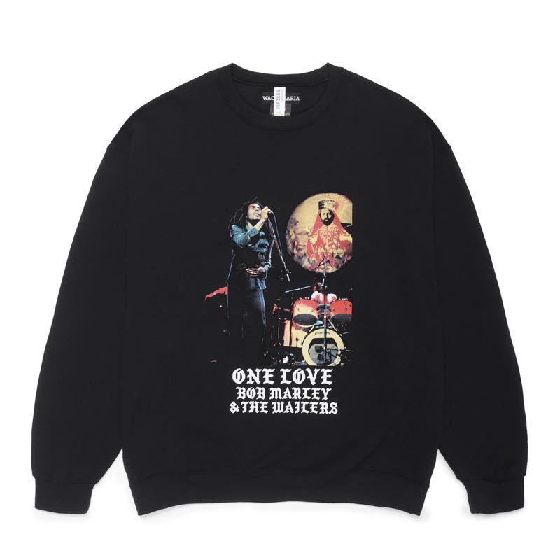 BOB MARLEY / CREW NECK SWEAT SHIRT | WACKO MARIA - ワコマリア | Specs ONLINE  STORE