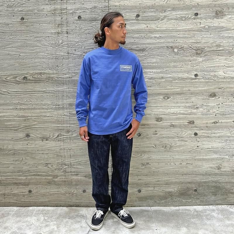 Heavyweight Box Logo Long Sleeve T | STANDARD CALIFORNIA