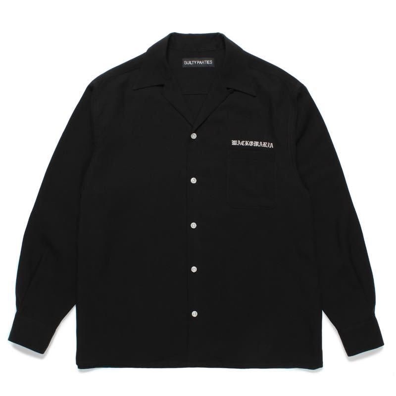 WACKO MARIA(ワコマリア) / 50'S OPEN COLLAR SHIRT【GREEN