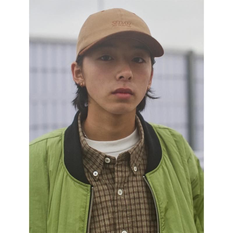 OG LOGO SUEDE VISOR CAP | SEDAN ALL-PURPOSE - セダンオール