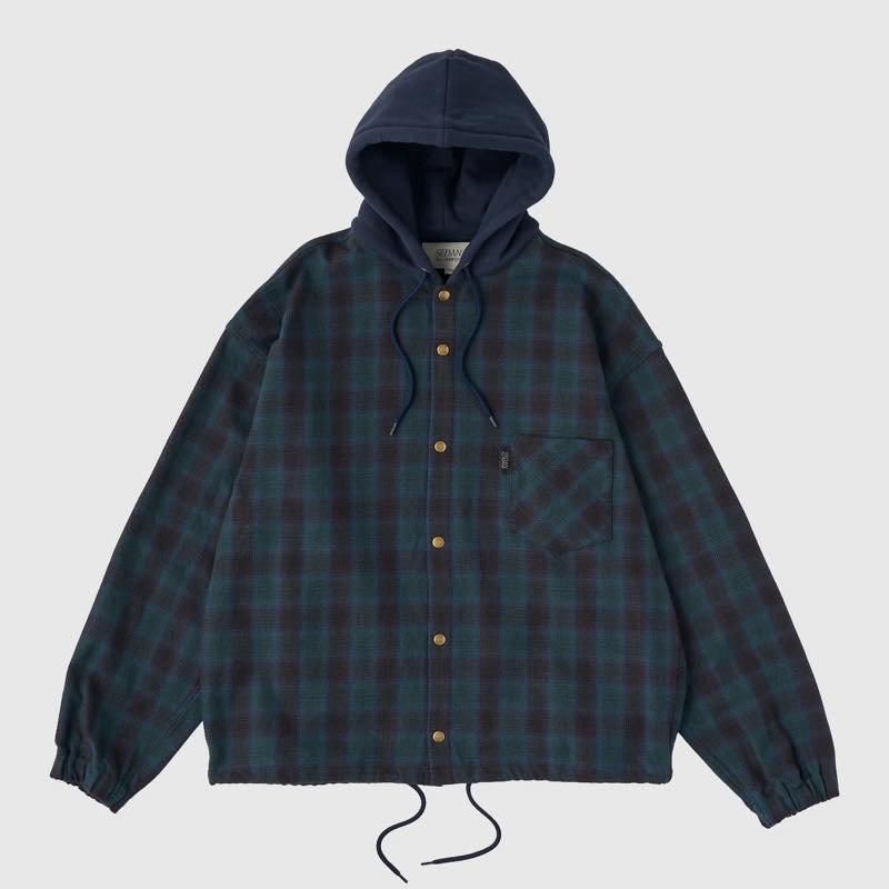 SEDAN FLANNNEL HOODIE Blackwatch サイズXL SEDAN FLANNNEL HOODIE Blackwatch サイズXL