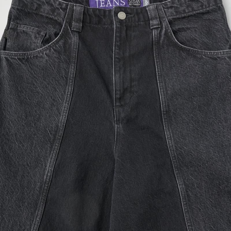 TWO-TONE WIDE JEANS| SEDAN ALL-PURPOSE - セダンオール
