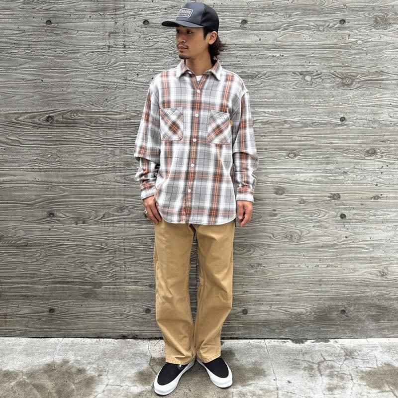 Heavy Flannel Check Shirt | STANDARD CALIFORNIA