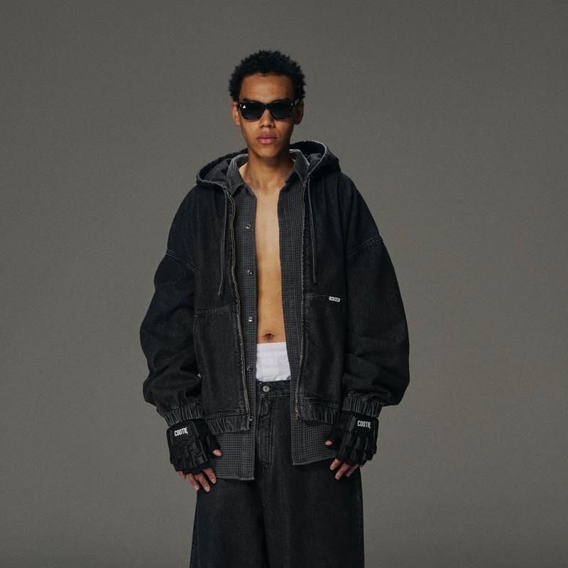 Pigment Dyed Waffle L/S Shirt (CTE-25A406) | COOTIE PRODucTIONS