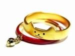 usual tomcat リング (レッド) ( ネコ :11号 首輪 : フリーサイズ )【 Luccica ルチカ 】【 メール便 送料無料 】 猫 ねこ トムキャット 動物 カワイイ プレゼント