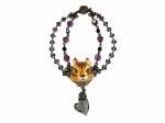 リスのブレスレット (ケース付き)【 Wadou-koubou 和道工房 】 アニマル 動物 かわいい 栗鼠 りす どうぶつ メルヘン 物語 花 フラワー キラキラ おしゃれ