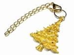 クリスマスツリー バッグチャーム 【 Luccica / ルチカ 】【ゆうメール 送料無料 】 アクセサリー カワイイ 星 スター クリスマス クリスマスツリー サンタ モミの木 パーティー キラキラ