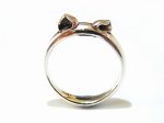 猫耳 リング 【 PASSIONE / パッショーネ 】  シルバー 925 アクセサリー 指輪 ねこ 猫 ネコ キャット アニマル シンプル 限定 誕生日 待ち かわいい