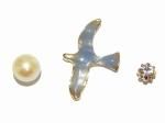 flyingbluebirdセット ピアス 【 Luccica ルチカ 】【 メール便 送料無料 】 アクセサリー 鳥 バード パール ジュエリー オシャレ 誕生日 プレゼント 女性 雑貨 スタッド
