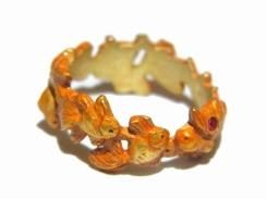 ダンスパーティー リング Palnart Poc パルナートポック 金魚 ユニーク 可愛い アクセサリー 指輪 誕生日 プレゼント 女性 雑貨 おしゃれ おもしろ