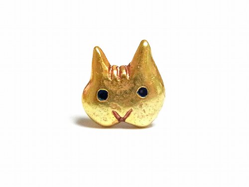 猫 ピアス ネコ 『 センツァカーサ 』【 Palnart Poc パルナートポック 】 ねこ キャット モチーフ かわいい おしゃれ 花