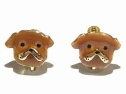 perroji イヤリング 【 Luccica ルチカ 】【 メール便 送料無料 】 アクセサリー おもしろ カワイイ アニマル 動物 イヌ 犬 モチーフ