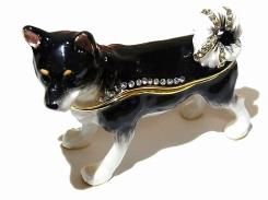 『 日本犬 ジュエリーボックス 』【 ピィアース Piearth Japan 】アクセサリー ジュエリー 置物 インテリア かわいい モチーフ オブジェ ケース 動物 犬 和 日本犬