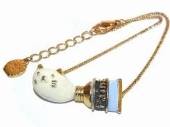絵の具チューブネコ ブレスレット 【 KAZA / カザ 】【 メール便 送料無料 】 猫 ねこ キャット シロネコ アニマル 動物 レディース アクセサリー 大人可愛い