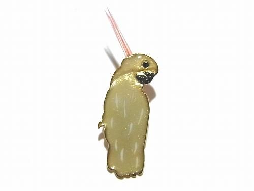 アオメキバタン ブローチ カラー ピンク Luccica ルチカ アクセサリー おもしろ かわいい 鳥 バード アニマル ユニーク アオメキバタン ブローチ カラー ピンク Luccica ルチカ アクセサリー おもしろ かわいい 鳥 バード アニマル ユニーク