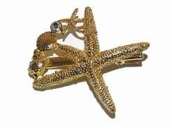 mare(マーレ) ヘアクリップ 【KAZA/カザ】【メール便送料無料】 accessoies 海 ヒトデ アクセサリー レディース