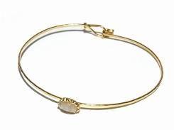 シンプルローズクォーツ ブレスレット【 Luccica ルチカ 】【メール便 送料無料 】 アクセサリー レディース 天然石 おしゃれ フェミニン パワー エレガント