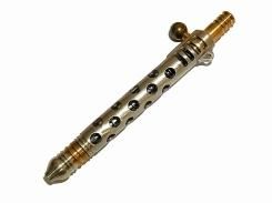 ボルトアクション ボールペン 【 いもゆで工房 】 洋白 削り出し 文房具 オフィス用品 おしゃれ ユニーク カッコイイ プレゼント ギフト 文具