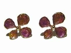 レティシア ピアス (ピンク)【 Luccica ルチカ 】【 メール便 送料無料 】 アクセサリー カワイイ 花 フラワー 植物 エレガント ナチュラル 誕生日 プレゼント 女性 雑貨 スタッド