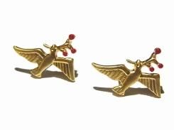 ツグミ ピアス 【 Luccica ルチカ 】【 メール便 送料無料 】 アクセサリー 鳥 バード 止まり木 枝 実 ジュエリー オシャレ 誕生日 プレゼント 女性 雑貨 スタッド