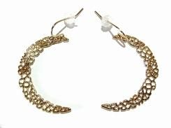 レゴリス ピアス 【 Luccica ルチカ 】【メール便送料無料】 三日月 モチーフ 誕生日 プレゼント 女性 雑貨 おしゃれ エレガント 星 スター おしゃれ フック