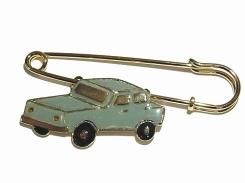 レトロカー ショールピン ブルー Luccica ルチカ メール便送料無料 アクセサリー おもしろ 大人可愛い 車 CAR オシャレ かわいい