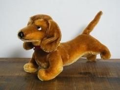 ヴィンテージ ぬいぐるみ 【 Steiff / シュタイフ 】1950年代 ダックスフンド Hexie Dachshund ビンテージ トイ アンティーク 希少 かわいい