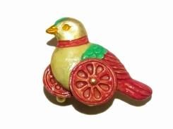 鳩車 帯留め 専用ボックス入り 【 Palnart Poc パルナートポック / 数 SUU 】 和装 着物 装飾 おしゃれ ユニーク かわいい 可愛い プレゼント