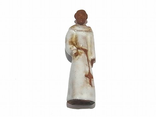 人形 陶器 聖人 』【1950年代】 ビンテージ ドール 神父 聖職者 海外