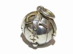 フリーメイソン マソニックボール ペンダント【1900〜1930年】アンティーク アクセサリー ジュエリー クロス 十字架 レトロ シャビー シック 輸入