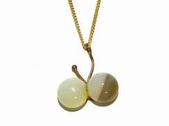 ちいさいちょうちょ ダブル ネックレス(モンシロ)【 thuthu appetizing accessories / nupi 】 ハンドメイド 真鍮 アクセサリー 蝶 バタフライ