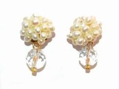le lac(ルラック) ピアス 【 Luccica ルチカ 】【メール便 送料無料 】 カワイイ アクセサリー 淡水パール プレゼント お祝い 誕生日 女性
