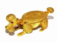 プードル ジュエリーボックス【 Florenza 】 1950年代 イタリア 犬 イヌ ヴィンテージ かわいい インテリア 置物