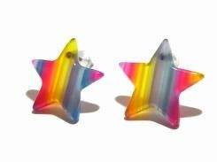 クルク ピアス 【 Luccica ルチカ 】【 メール便 送料無料 】 かわいい アクセサリー 星 スター 宇宙 プレゼント お洒落 誕生日 20代 30代 女性