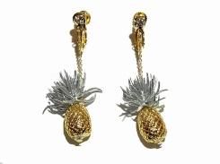 ananas イヤリング 【 Luccica ルチカ 】【メール便送料無料】 パイナップル 果物 フルーツ ギフト プレゼント アクセサリー 個性的