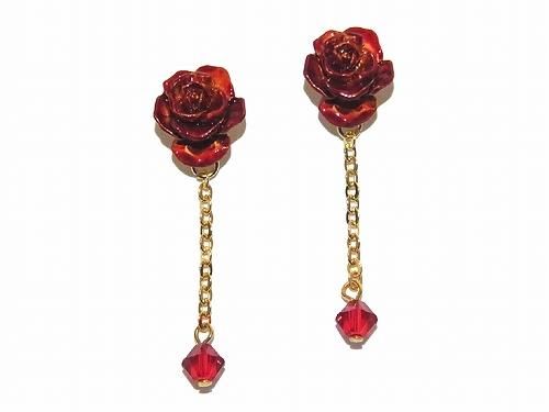 バラ園 ピアス Palnart Poc パルナートポック 薔薇 花 シック スタッド かわいい 派手 可愛い ドロップ 目立つ ローズ バラ園 ピアス Palnart Poc パルナートポック 薔薇 花 シック スタッド かわいい 派手 可愛い ドロップ 目立つ ローズ