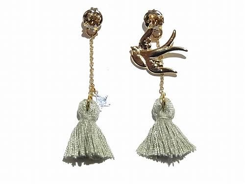 ビヤンヴニュ ピアス Luccica ルチカ かわいい おもしろ アクセサリー 個性的 燕 ツバメ スワロー 鳥 大ぶり 派手 目立つ ビヤンヴニュ ピアス Luccica ルチカ かわいい おもしろ アクセサリー 個性的 燕 ツバメ スワロー 鳥 大ぶり 派手 目立つ