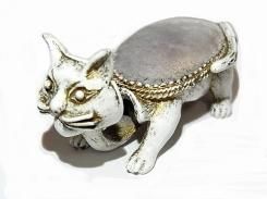 ねこのピンクッション【 Florenza 】 1950年代 イタリア ネコ 猫 ヴィンテージ かわいい インテリア 置物 おもしろ ユニーク