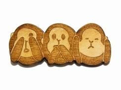 ルチカ ブローチ 『 サンサル 』【 Luccica 】【 メール便 送料無料 】 アクセサリー レディース カワイイ ユニーク 人気 おもしろ 面白い モンキー 猿 サル