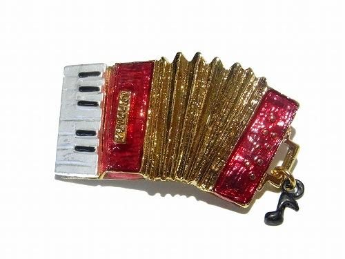 アコーディオン ブローチ Luccica ルチカ 楽器 演奏 音楽 アクセサリー かわいい 個性的 コンサート ライブ ユニーク アコーディオン ブローチ Luccica ルチカ 楽器 演奏 音楽 アクセサリー かわいい 個性的 コンサート ライブ ユニーク