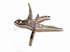 grand chariot ヘアカフス 【 Luccica ルチカ 】【メール便送料無料】 カワイイ 鳥 バード ツバメ 燕 アクセサリー 個性的 ユニーク おもしろ