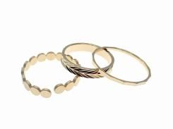 トリーリング(ゴールド) 【 Luccica ルチカ 】【メール便送料無料】 アクセサリー 個性的 おもしろ かわいい レディース ユニーク 誕生日 プレゼント 女性 雑貨