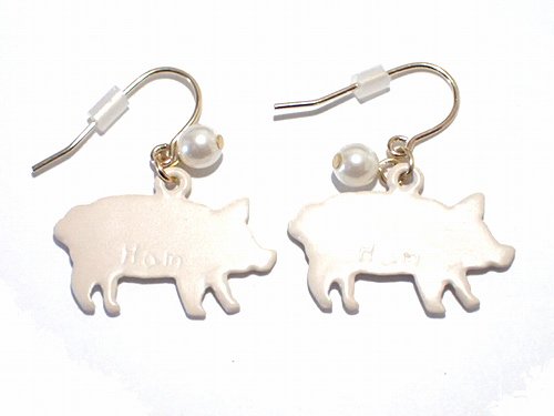 cochonnet ピアス 【 Luccica ルチカ 】ブタ 豚 ぶた アクセサリー