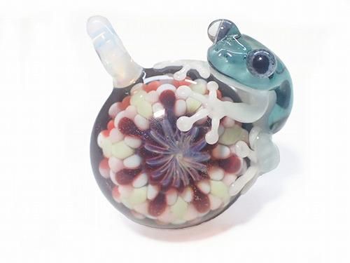 kengtaro ケンタロー 花 2013年 カエル ガラス 作家 kengtaro ケンタロー 花 2013年 カエル ガラス 作家