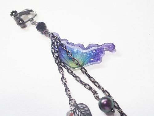 蝶 イヤリング 』【 Wadou-koubou 和道工房 】 バタフライ